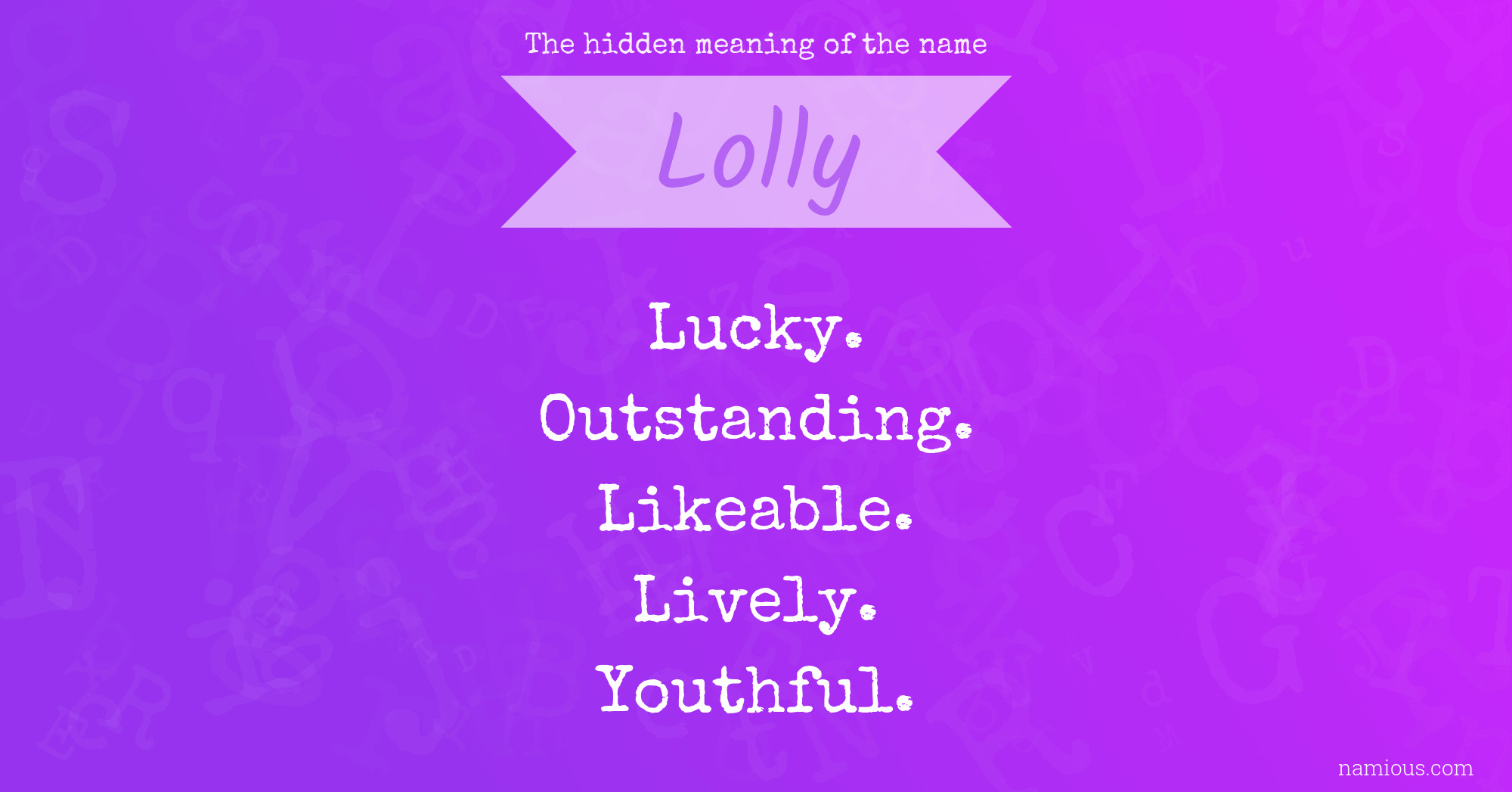 Lolly  meaning of Lolly 