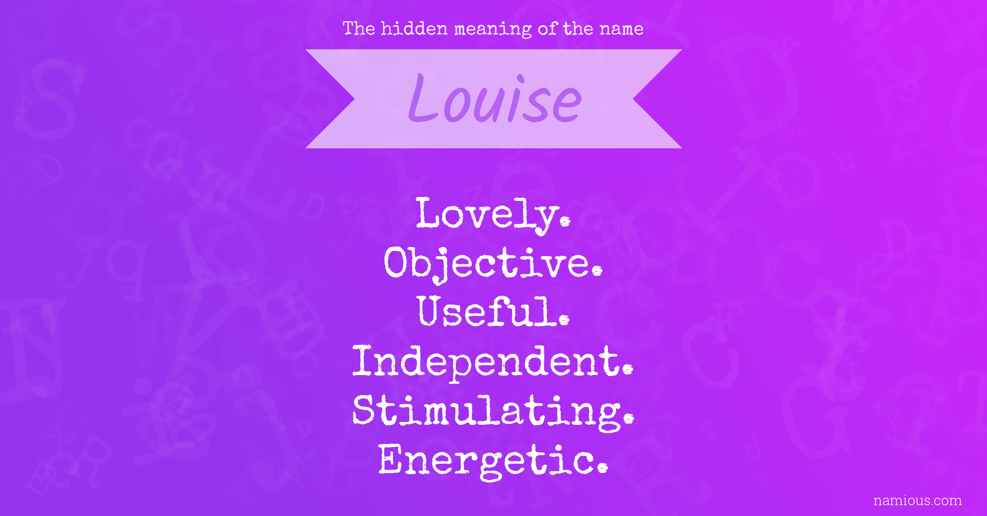Louise Name Meaning - Louise name Origin, Name Louise, Meaning of the name  Louise, Baby Name Louise