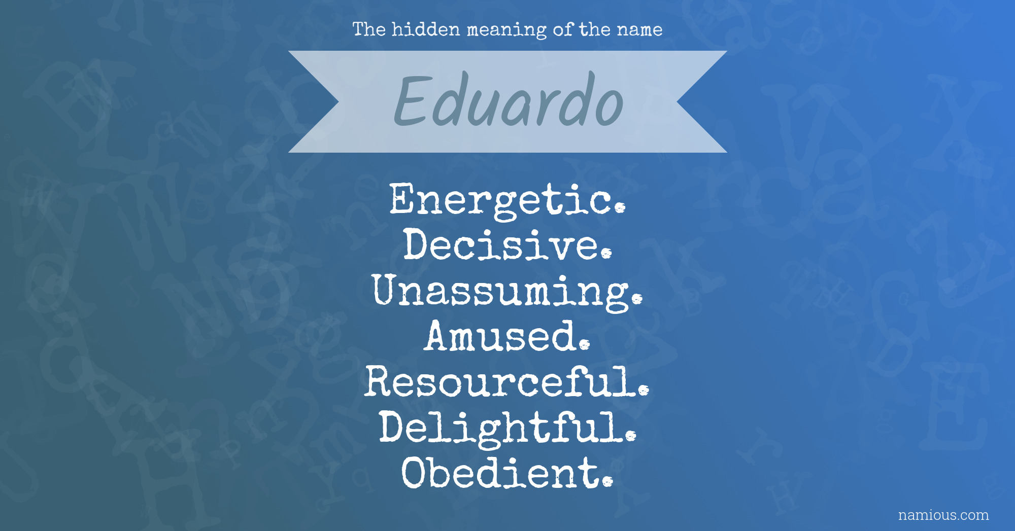 eduardo name