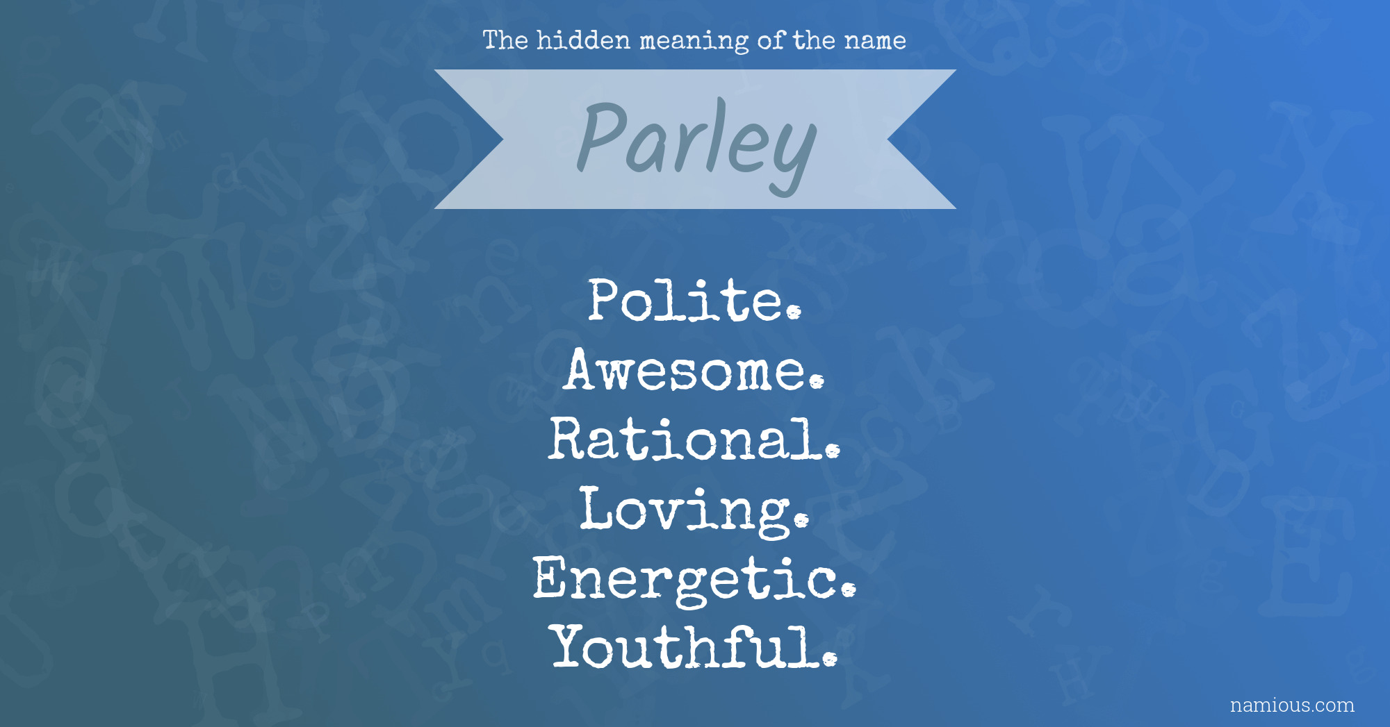 Parley meaning